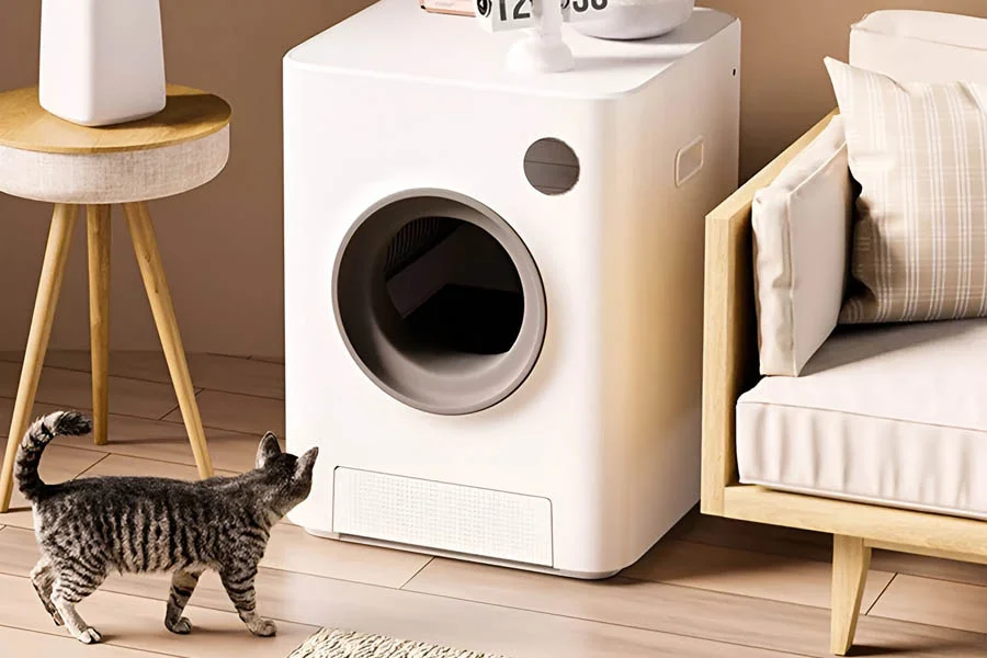 best cat litter box for odor